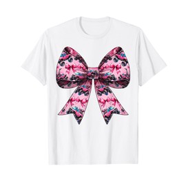 Coquette Bow Rc Truck RC Racing Remote Control Pattern Girl T-Shirt