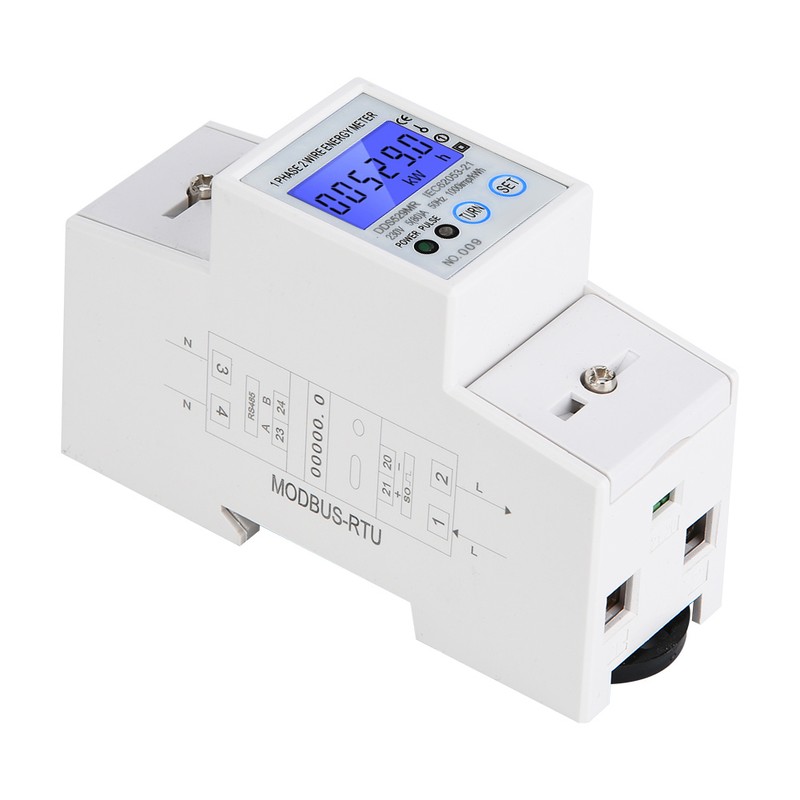 DDS529MR Single Phase Electric Energy Meter LCD Digital Display 230V