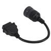 Truck Diagnose Interface Adapter 16 Pin OBD2 9 Pin Adapter