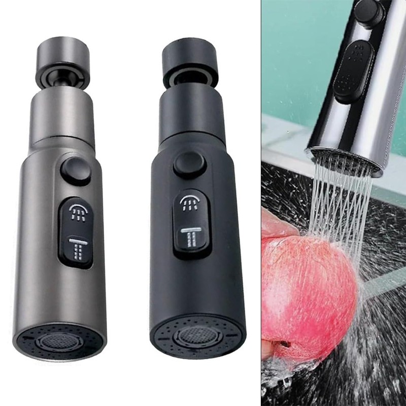 Swivel Faucet Aerator, 360 Degree Rotating Kitchen Sink Faucet Head