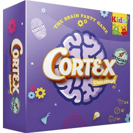Zygomatic , Cortex Challenge: Kids , Card Game , Ages 6+ , 2-6 Players , 15 Minutes Playing Time