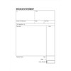 Silvine Carbonless Duplicate Invoice & Statement Book - Numbered 1-50