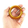 PROND Aluminum Rappel Ring, Climb Perfect Tension Aluminum Alloy O-Ring,