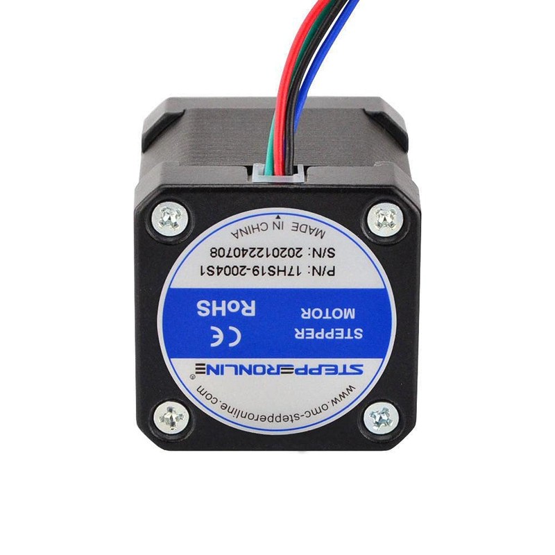 STEPPERONLINE Nema 17 Stepper Motor Bipolar 2A 59Ncm(84oz.in) 48mm Body