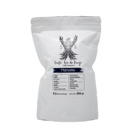 Café Ave de Fuego Marsella en Grano 250 gr | Especialidad Mexicana | Hecho en México, Acidez Málica Media, Tostado Medio, Variedades: Garnica, Marsella
