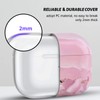 Newseego Cute Case Compatible with AirPods Pro, Stylish Hard PC