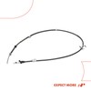 A-Premium Rear Passenger Side Parking Brake Cable Assembly Compatible with
