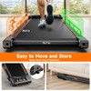 Fasion Trek Run Walking Pad Treadmill with Handle Bar, 6%
