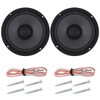 DriSentri 2 Pieces 6.5 Inch 600W 2-Way Car HiFi Coaxial