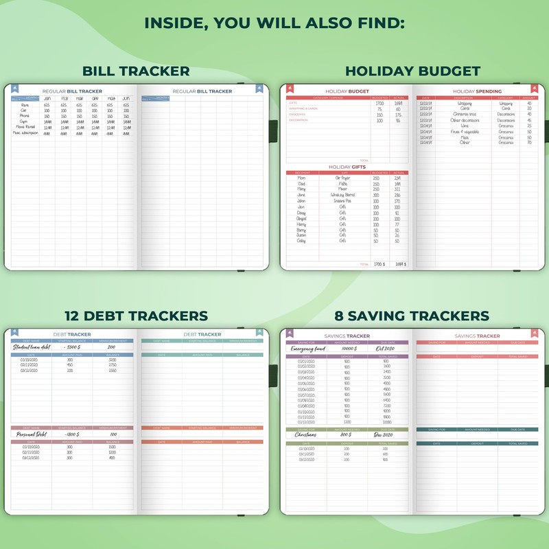 Clever Fox Bi Weekly Budget Planner – Undated Financial Planner