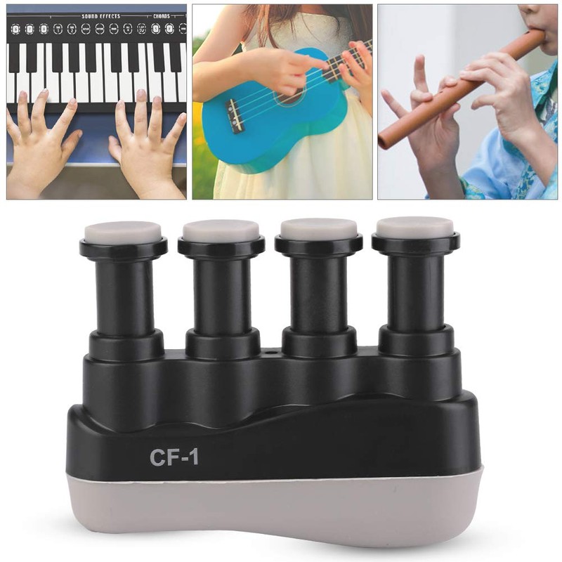 Bnineteenteam Piano Finger Trainer, Portable Finger Strengthener Tension Adjustable Hand