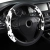 Cow Print Steering Wheel Cover, Universal 15 Inch Cute Steering