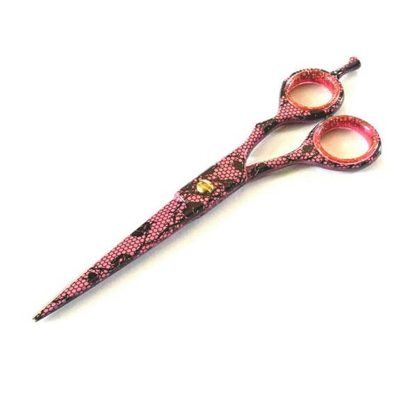 HASHIR PRODUCTS Professional Pet Dog Grooming Trimming Scissors Shears Pink