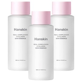 Hanskin Real Complexion Hyaluronic Skin Essence, 300ml, 3 pieces / 한스킨 리얼 컴플렉션 히알루론 스킨 에센스, 300ml, 3개