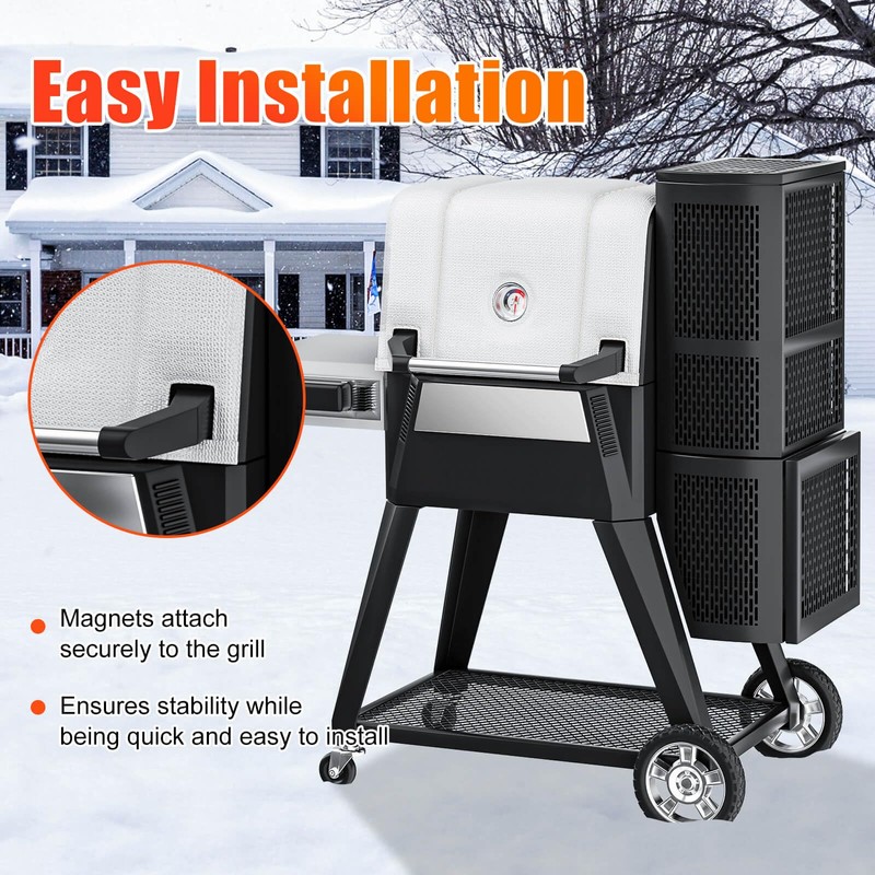 Hisencn Grill Insulation Blanket for Masterbuilt Gravity Series 560 &