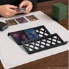 12 Pack Modular Trading Card Risers for Display Case, 9.25
