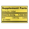 Biotin 1000 Mcg Ayuda Pelo Piel Uñas 150 Caps Saludables