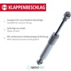 Gedotec Flap Fitting Replacement Gas Pressure Damper with Ball Head