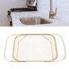 Over The Sink Colander Strainer Basket Stainless Steel For Kitchen