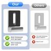 8 Pcs Mirror Clips, Stainless Steel Mirror Brackets, Mirror Mounting