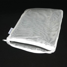 Aquapapa Aquarium Filter Media Zipper Mesh Bags for Pellet Carbon Bio Balls Ceramic Rings Ammonia Remover