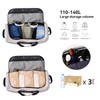 Rolling Duffle Bag with Wheels,110L/140L Expandable Soft-Sided Foldable Duffle Bag