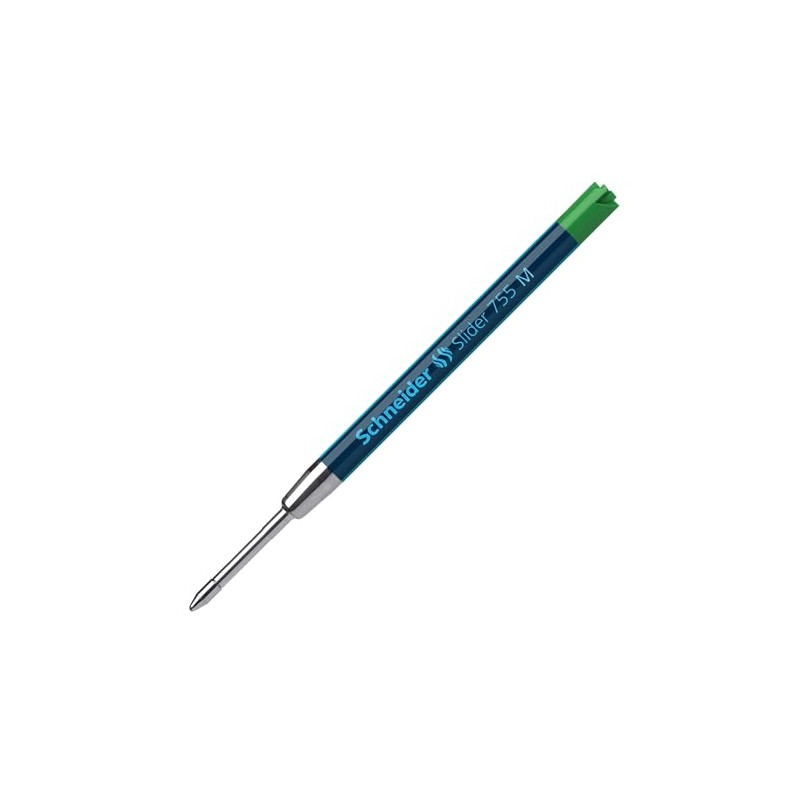 Schneider Slider 755 Ballpoint Pen Refill Medium Point Green