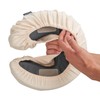 Master Massage Flannel Headboard Pillow Cover Washable 100% Cotton for