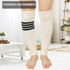 QKURT Wool Leg Warmers for Women Girls Warm Yoga Socks