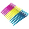 Pinzas para el cabello de pico de pato con sección