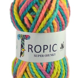 Cygnet Tropic Super Chunky Acrylic Knitting Yarn (Finch 606)