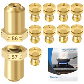 Range LP Conversion Kit Natural Gas To Propane Conversion Replacement for Frigidaire A22390101 316243720 316243721 316243723 4980407 AP7213138 with Instructions