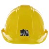 Unbranded/Generic 2 Black Ops American Flag Hard Hat Stickers Flags