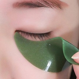 Vsyss Parches Hidrogel Ojos Colágeno Péptidos Reduce Bolsas Ojeras Lifting Contorno Antiarrugas Iluminador Hidratante Cafeína Vitamina B12 Niacinamida