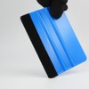 2-Pack Blue Felt Edge Squeegee Tool for Car Vinyl Wrap,