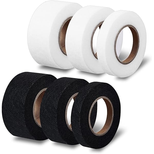 6 Rolls of Versatile Hemming Tape, 162 Yards of No-Sew