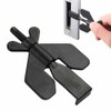 5PCS Portable Door Lock Travel Lock Additional Safety and Privacy