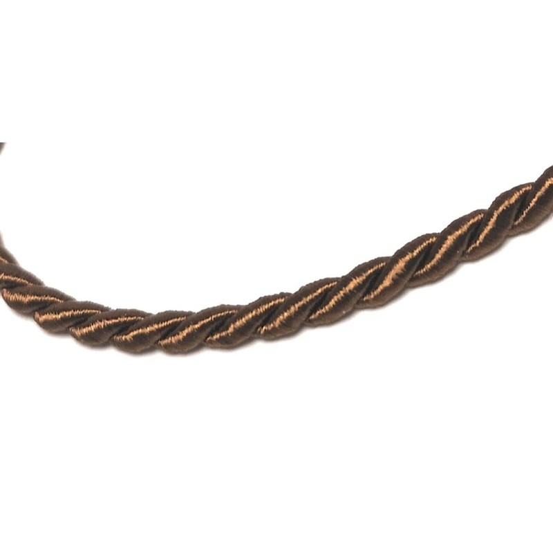 s.dekoda Cord 15 m x 4 mm Brown Twist Cord