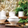 Vikko Soup Crocks With Lion Lids, 14 Ounce White Soup