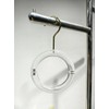 AZhause Clear Shawls and Scarf Hanger, Transparent Acrylic Lucite Luxury