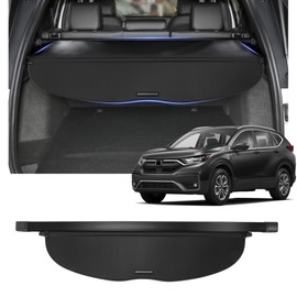 ALING Cargo Cover Fit for 2017-2022 Honda CRV Accessories Retractable Trunk Cover Shield Shade Black Canvas Privacy Securty Screen