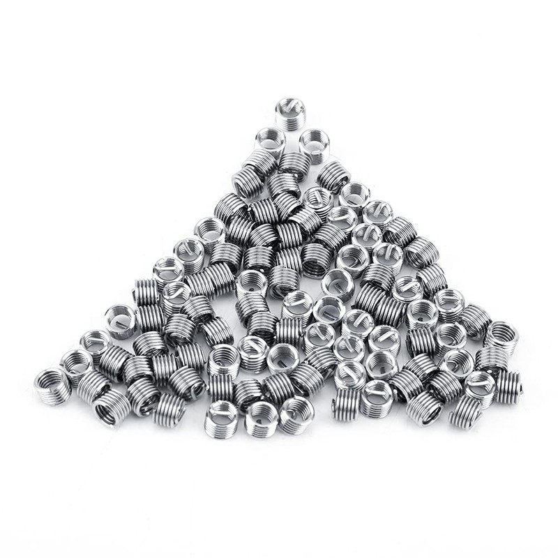 Pack of 100 Wire Insert Thread M4 Helicoil Thread Repair