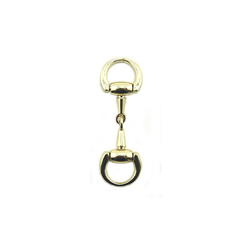 HAND® No. 1146 Pretty Polished Gold Equestrian Buckles for Shoes,