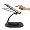 Aluratek Laptop Stand with 360° Rotating Base, Ergonomic Adjustable Stand,