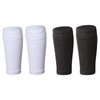 2 Pairs Football Shin Pad Sleeves with Pocket Holding Shin