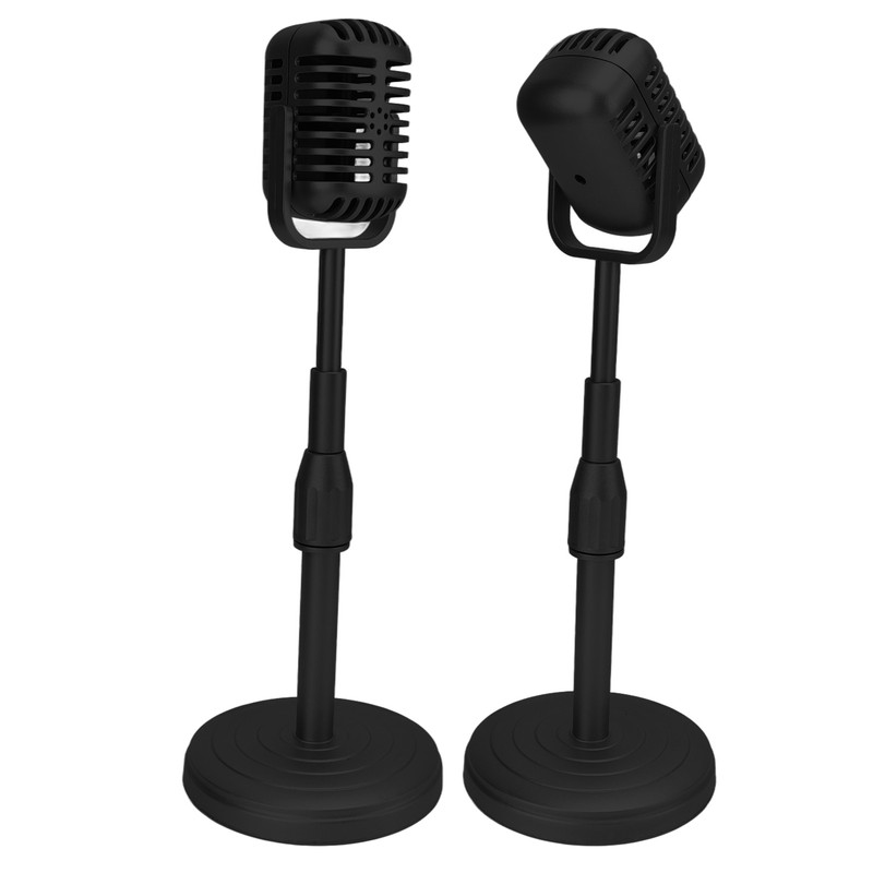 Simulation Old Fashioned Microphone Model with Stable Base and Support