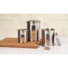 Fox Run 6103 Canister Set, Stainless Steel, 3-Piece Metallic, 5.75