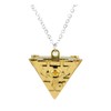 OfficialOtaku Yugi Millennium Puzzle Pyramid Cosplay Pendant Chain Necklace