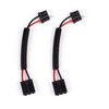 Xotic Tech 2pcs H7 Pigtail Wire Wiring Harness Extension Adapter