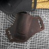 Topstache Handmade Leather Pocket Knife Sheath for Belt,EDC Belt Folding